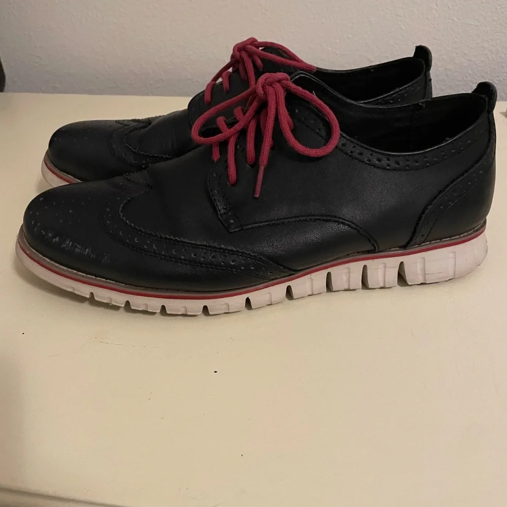 Laoks Brogues Oxford Wingtip Genuine Leather Dress Shoes Business Casual Men’s 9